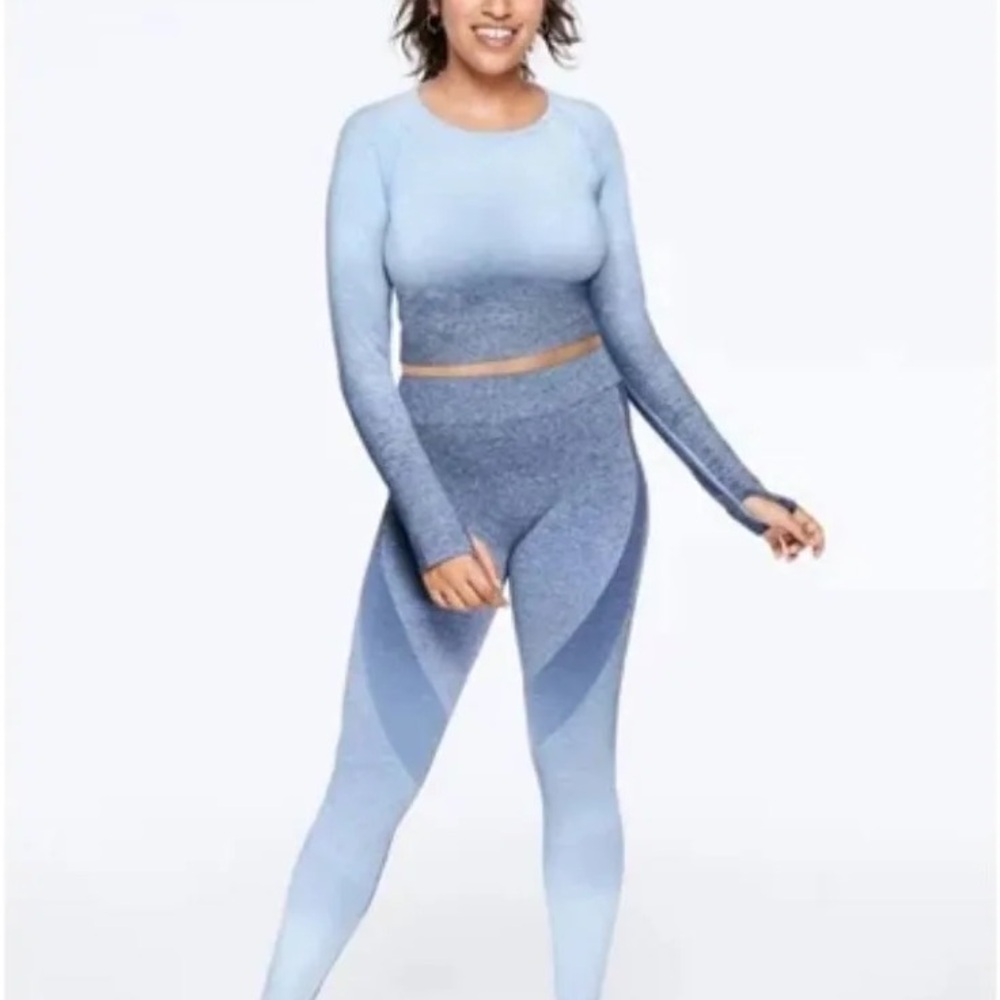 PINK Victoria's Secret Blue Ombre Set